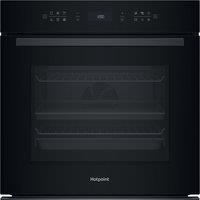 Hotpoint HOI68PT1SBUK Built In Electric Pyrolytic Oven in Black 73L A