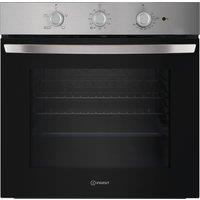 Indesit IO232HXUK Built In Electric Single Oven in Stainless Steel 71L