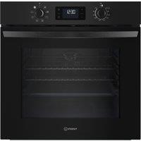 Indesit IO253BUK Built In Electric Single Oven in Black 66L A Rated