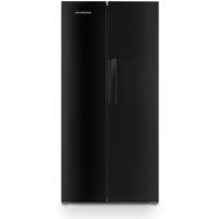 Iceking American Fridge Freezer in Black Frost Free American Fridge Fr
