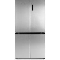 Iceking American Fridge Freezer in Dark Inox Frost Free American Fridg