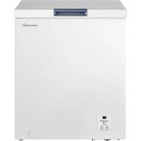 Fridgemaster MCF142E 62cm Chest Freezer in White 142 Litre 0 86m