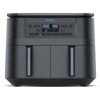 Ninja DZ300UK Ninja 7 6 litre 6 in 1 Dual Zone Air Fryer Gun Metal Gre
