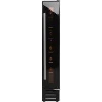 GDHA 444443281 15cm Integrated Wine Cooler in Black 7 Bottle Capacity
