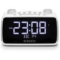 Roberts ORTUS4W DAB DAB FM RDS Bluetooth Audio Streaming Dual Alarm Cl