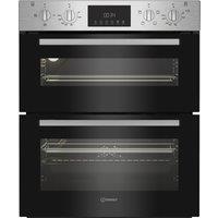 Indesit DUI12DIX Built Under Electric Double Oven in Stainless Steel C
