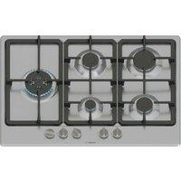 Bosch PGM7B5K90 Series 4 75cm 5 Burner Gas Hob in Stainless Steel Wok