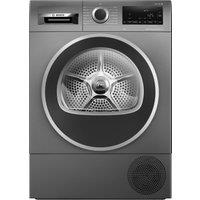 Bosch WQG245R2GB Series 6 9kg Heat Pump Dryer in Cast Iron Grey A Rate