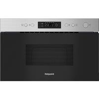 Hotpoint HPMK12CXUK Built In Microwave Oven with Grill in Stainless St