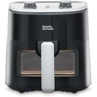 Morphy Richards 480007 4L Manual Air Fryer Black 1300W