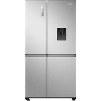 Hisense RS840N4WCE American Fridge Freezer in Stainless Steel with Ice