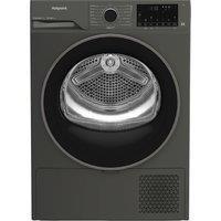 Hotpoint CHD94MGBSUK 9kg Heat Pump Condenser Dryer in Manhattan Grey A