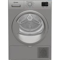 Indesit CYSD82DSSUK 8kg Heat Pump Condenser Dryer in Silver A Rated St