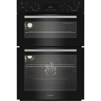 Indesit DII10DB Built In Electric Double Oven in Black