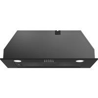 Cata UBSCAN70BK 70cm Canopy Extractor Hood in Black 3 Speed Fan