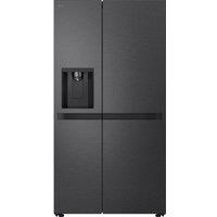 LG GSLC41EPPE American Fridge Freezer in Essence Matte Black with Ice