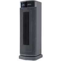 Morphy Richards 825402 2kW Ceramic Tower Fan Heater Grey Timer Remote