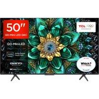TCL 50Q6C UK 50 4K Ultra HD HDR Smart QD Mini LED TV Dolby Vision IQ D