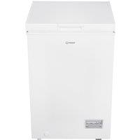 Indesit INCF984UK 55cm Chest Freezer in White 98 Litres 0 85m