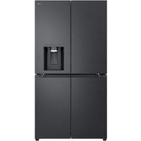 LG GMF960EV4E American Fridge Freezer in Essence Black Steel with Ice