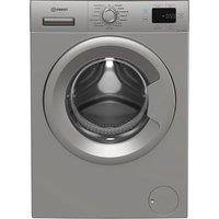 Indesit IP846SPUSHGO 8kg 1400 Spin Washing Machine in Silver A Rated P