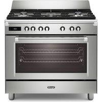 Delonghi BS965MXX 90cm Wide Bassano Dual Fuel Range Cooker in Stainles