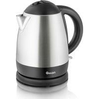 Swan SK31020N Brushed Stainless Steel Cordless Jug Kettle Silver 2kW 1