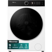 Hisense WF5I9043BWFS 9kg 1400 Spin Washing Machine in White A Rated Ki