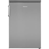 Hisense RL170D4BCE 85cm High Undercounter Fridge in Silver 56cm Wide