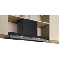 Neff D95XCC2S0B N50 90cm Integrated Cooker Hood in Matt Black Clear Gl