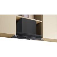 Neff D68XET2S0B N90 60cm Integrated Cooker Hood in Matt Black Clear Gl