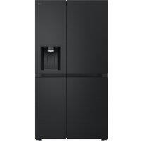 LG GSLE81EPBC American Fridge Freezer in Black Steel with Ice Water No