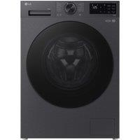 LG F4X5011TBB 11kg 1400 Spin Washing Machine in Matte Black A Rated AI