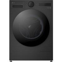 LG F4X7013TBB 13kg 1400 Spin Washing Machine in Essence Matte Black A