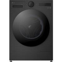 LG W4X7016TBB Washer Dryer in Matte Black 1400 Spin 11kg 6kg D Rated A