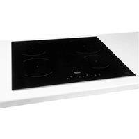 Beko HIIP64430QT 60cm 4 Zone Induction Hob in Black with Plug Play