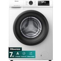 Hisense WF1Q7021BW 7kg 1200 Spin Washing Machine in White A Rated Stea