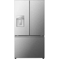 Hisense RF815N4SESE American Fridge Freezer in Silver with Ice Water P