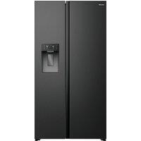Hisense RS5P528STBE American Fridge Freezer in Black with Ice Water No