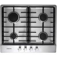 Samsung GN641FFXD 60cm 4 Burner Gas Hob in Stainless Steel Cast Iron P