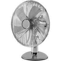 Daewoo COL1607GE 12 Inch Chrome Metal Desk Fan