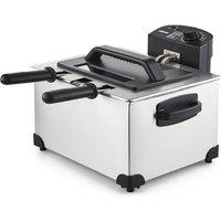 Geepas GDF36017UK 5L Electric Deep Fat Fryer with Triple Baskets Stain