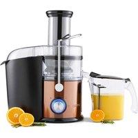 Geepas GJE46011 CU Centrifugal Whole Fruit Vegetable Juicer Copper