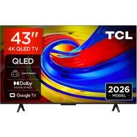 TCL 43P7L UK 43 4K Ultra HD HDR Smart QLED Direct LED TV Dolby Vision