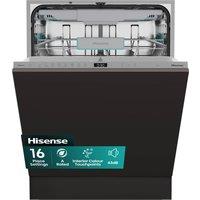Hisense HV16AUK 60cm Fully Integrated Dishwasher 16 Place A Rated with