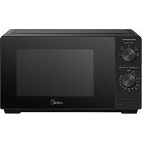 Midea MMOP01MZ BK 20L Solo Microwave Black