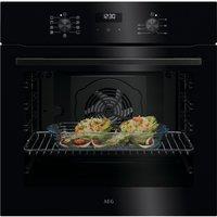 AEG OU5AB20XK Series 5000 Built In Electric Single Oven in Black 72L A
