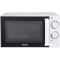 Haden 195678 Microwave Oven in White 20L 700W Manual Controls