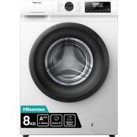 Hisense WF1Q8041BW 8kg 1400 Spin Washing Machine in White A Rated Auto