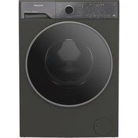 Hotpoint HP124GACARE 12kg 1400 Spin Washing Machine in Manhattan Grey